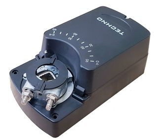TECHNO 16AF/230V привод для воздушной заслонки, аналогового управления 2-10V, с концевыми выключателями 16Nm, 220B