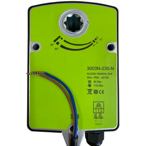 3003N-230-N Электропривод воздушной заслонки (3NM,с пруж. возвр., 230В, под шток 12х12мм) 3003N-230-N Электропривод воздушной заслонки (3NM,с пруж. возвр., 230В, под шток 12х12мм)