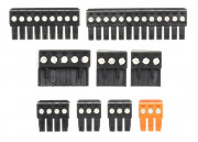 Комплект разъемов для контроллера CAREL C.PCO MINI ENHANCED DIN, HIGH-END. REMOVABLE SCREW CONNECTOR