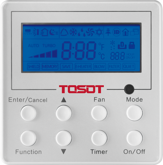 Кассетный кондиционер Tosot T18H-LC2/I_TC03P-LC_T18H-LU2/O Кассетный кондиционер Tosot T18H-LC2/I_TC03P-LC_T18H-LU2/O