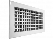 Решетки с поворотными жалюзи АДН 300×100+1КСД