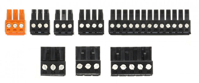 Комплект разъемов для контроллера CAREL C.PCO MINI BASIC DIN, REMOVABLE SCREW CONNECTORS KIT FOR C