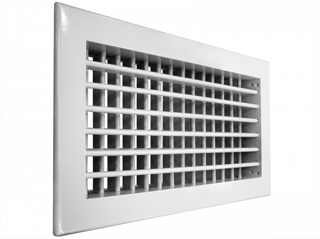 Решетки с поворотными жалюзи АДН 300×200+1КСД