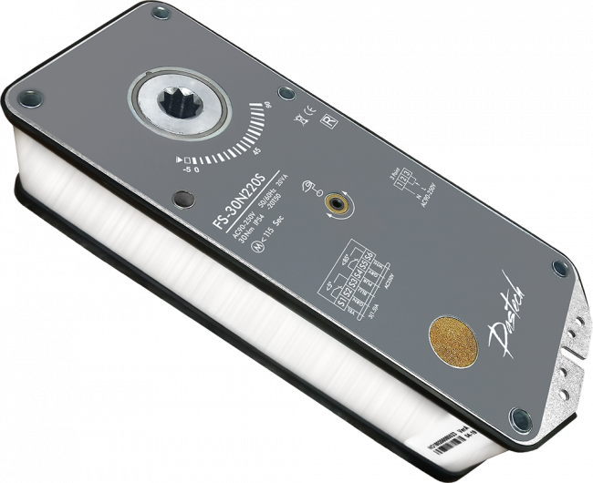 Электропривод Dastech FS-30N220S 30Нм/230В клапанов дымоудаления Электропривод Dastech FS-30N220S 30Нм/230В клапанов дымоудаления