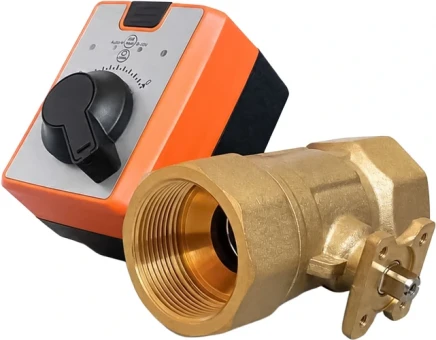 Двухходовой шаровый кран BVM 2-way DN40-Kvs25.0 с электроприводом ЭПК24АВ Двухходовой шаровый кран BVM 2-way DN40-Kvs25.0 с электроприводом ЭПК24АВ