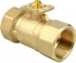 Двухходовой шаровый кран BVM 2-way DN32-Kvs16.0 с электроприводом ЭПК24АВ