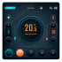 NAVEKA-A/S/E(12)-Standard-Приток блок управления с сенсорным пультом ДУ TS4 NAVEKA-A/S/E(12)-Standard-Приток блок управления с сенсорным пультом ДУ TS4
