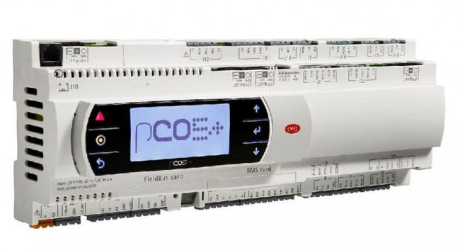 Контроллер CAREL PCO5+ LARGE с дисплеем, FB/BMS NO OPTO, NO USB, PGD1 BUILT IN Контроллер CAREL PCO5+ LARGE с дисплеем, FB/BMS NO OPTO, NO USB, PGD1 BUILT IN