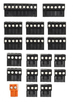 Комплект разъемов для контроллера CAREL PCO5+/C.PCO MEDIUM REMOVABLE SCREW CONN, P+50CON0M0 Комплект разъемов для контроллера CAREL PCO5+/C.PCO MEDIUM REMOVABLE SCREW CONN, P+50CON0M0