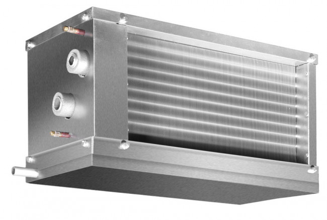 Фреоновый охладитель для прямоугольных каналов WHR-R 400x200/3 Фреоновый охладитель для прямоугольных каналов WHR-R 400x200/3