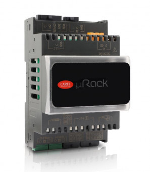 Контроллер управления компрессором CAREL µRACK DIN MOUNTING URACK, 24V, БЕЗ ДИСП., EEV Контроллер управления компрессором CAREL µRACK DIN MOUNTING URACK, 24V, БЕЗ ДИСП., EEV