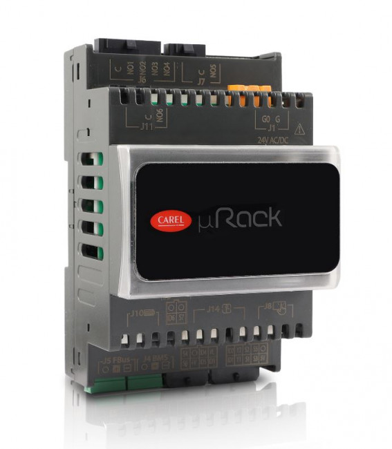 Контроллер управления компрессором CAREL µRACK DIN MOUNTING URACK, 24V, БЕЗ ДИСП., EEV Контроллер управления компрессором CAREL µRACK DIN MOUNTING URACK, 24V, БЕЗ ДИСП., EEV