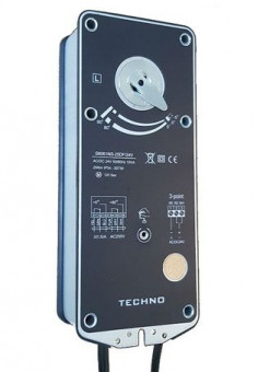 TECHNO SF-15DF/230V привод противопожарный с возвратной пружиной, с концевыми выключателями 15Nm, 220В TECHNO SF-15DF/230V привод противопожарный с возвратной пружиной, с концевыми выключателями 15Nm, 220В