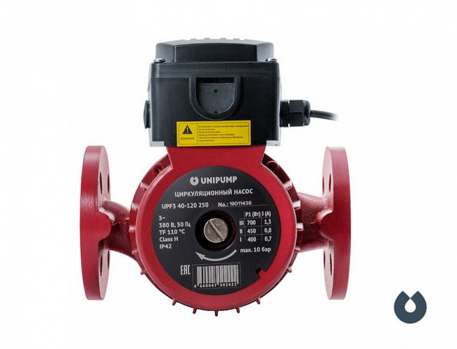 Насосы UNIPUMP серии UPF3 40-120 250 Насосы UNIPUMP серии UPF3 40-120 250
