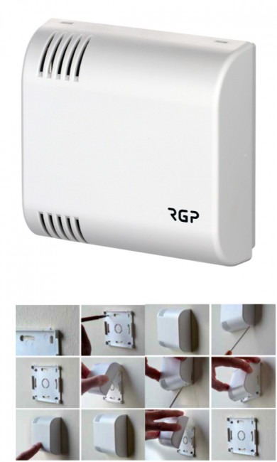 Комнатный датчик температуры (быстросъемный) TS-R01 PRO Ni1000 Комнатный датчик температуры (быстросъемный) TS-R01 PRO Ni1000