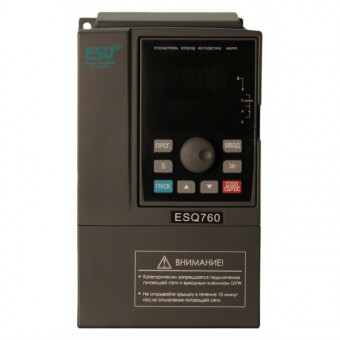 ESQ-760-4T0075G/0110P 7,5/11кВт, 380В преобразователь частотный ESQ-760-4T0075G/0110P 7,5/11кВт, 380В преобразователь частотный