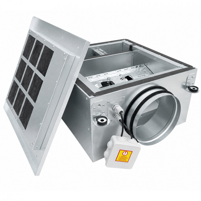 VS LN (EC1)- 200(Sl146) Compact вентилятор канальный круглый шумоизолированный VS LN (EC1)- 200(Sl146) Compact вентилятор канальный круглый шумоизолированный