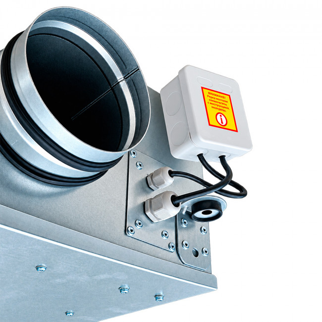 VS LN (EC1)- 100(S133) Compact вентилятор канальный круглый шумоизолированный VS LN (EC1)- 100(S133) Compact вентилятор канальный круглый шумоизолированный